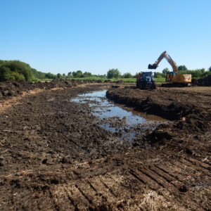 Creusement de la dépression humide