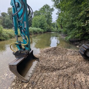 Recharge granulométrique des radiers