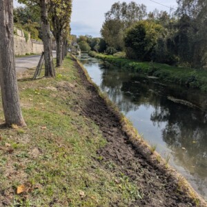 Berge finalisée et ensemencée